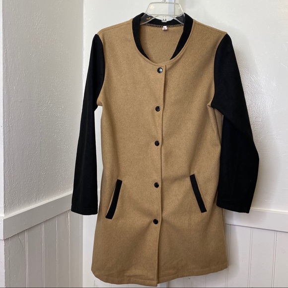 Yumeng Fushi Other - Yumeng Fushi Men's Brown & Black Button Jacket | M